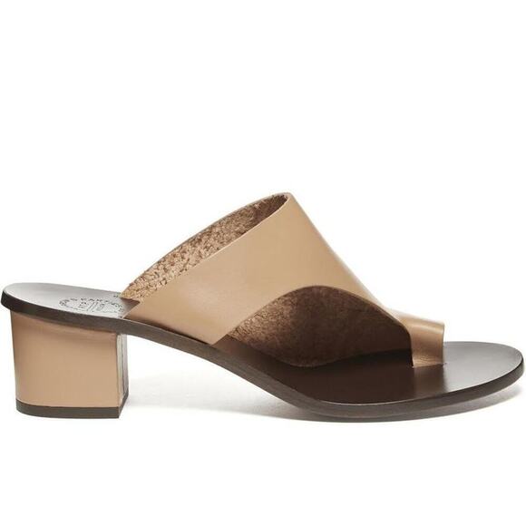 ATP Leather slip-on Heels Color Burgundy Size 39 Eur/ 8 US - Picture 5 of 9